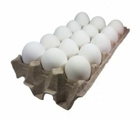 Huevos  Super Extra Bandeja de 15 Unidades
